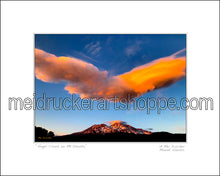 Load image into Gallery viewer, 10&quot;x8&quot; Photography Matted Print《Angel Cloud on Mt.Shasta》