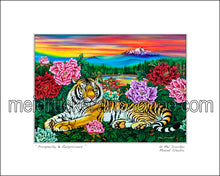 Load image into Gallery viewer, 10&quot;x8&quot; Art Matted Print 《Prosperity &amp; Auspicious》