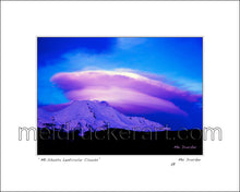 Load image into Gallery viewer, 10&quot;x8&quot; Photography Matted Print《Mt.Shasta Lenticular Cloud》