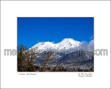 Load image into Gallery viewer, 10&quot;x8&quot; Photography Matted Print《Winter Mt.Shasta》