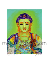Load image into Gallery viewer, 11&quot;x14&quot; Art Matted Print《Light Shines Buddha》