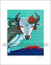 Load image into Gallery viewer, 16&quot;x20&quot; Art Matted Print《Crystal Ox》