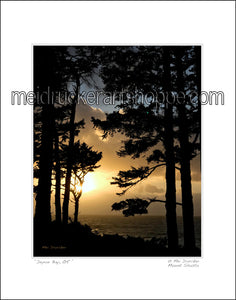 16"x20" Photography Matted Print《Depoe Bay, OR》