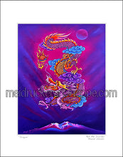 Load image into Gallery viewer, 16&quot;x20&quot; Art Matted Print《Dragon》