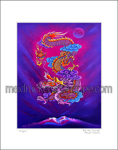 16"x20" Art Matted Print《Dragon》