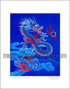 16"x20" Art Matted Print《Cloud Dragon》