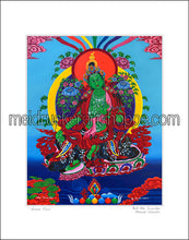 Load image into Gallery viewer, 11&quot;x14&quot; Art Matted Print《Green Tara》
