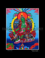 Load image into Gallery viewer, 11&quot;x14&quot; Art Matted Print《Green Tara》