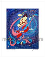 Load image into Gallery viewer, 11&quot;x14&quot; Art Matted Print《Dancing Bodhisattva》