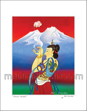 Load image into Gallery viewer, 16&quot;x20&quot; Art Matted Print《Lotus Buddha》