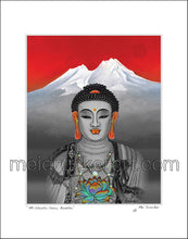 Load image into Gallery viewer, 11&quot;x14&quot; Art Matted Print《Mt.Shasta Snow Buddha》