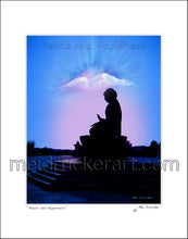 Load image into Gallery viewer, 11&quot;x14&quot; Art Matted Print《Peace and Happiness》