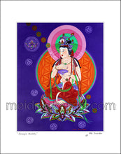 Load image into Gallery viewer, 16&quot;x20&quot;  Art Matted Print《Guanyin Buddha》