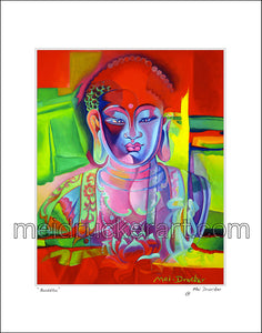 16"x20" Art Matted Print《Buddha》