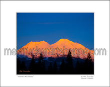 Load image into Gallery viewer, 20&quot;x16&quot; Photography Matted Print《Sunset Mt.Shasta》