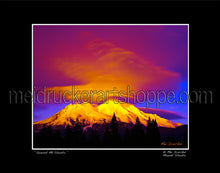 Load image into Gallery viewer, 20&quot;x16&quot; Photography Matted Print《Sunset Mt.Shasta》