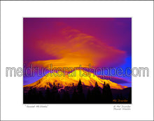 Load image into Gallery viewer, 20&quot;x16&quot; Photography Matted Print《Sunset Mt.Shasta》