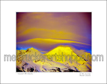 Load image into Gallery viewer, 20&quot;x16&quot; Photography Matted Print《Sunset Mt.Shasta》