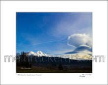 Load image into Gallery viewer, 20&quot;x16&quot; Art Matted Print《Lenticular Cloud on the Mt.Shasta》