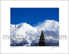 Load image into Gallery viewer, 20&quot;x16&quot; Art Matted Print《Mt.Shasta》