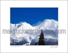 Load image into Gallery viewer, 20&quot;x16&quot; Photography Matted Print《Winter Mt.Shasta》