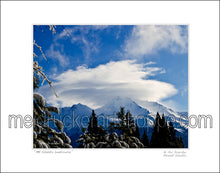 Load image into Gallery viewer, 20&quot;x16&quot; Photography Matted Print《Mt.Shasta Lenticular Cloud》