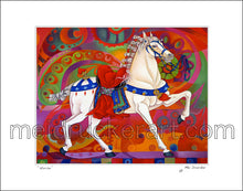 Load image into Gallery viewer, 20&quot;x16&quot; Art Matted Print《Horse》