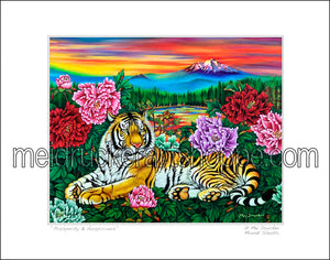 14"x11" Art Matted Print《Prosperity & Auspicious》