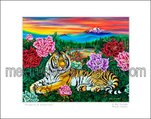 Load image into Gallery viewer, 20&quot;x16&quot; Art Matted Print《Prosperity &amp; Auspicious》
