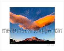 Load image into Gallery viewer, 20&quot;x16&quot; Photography Matted Print《Angel Cloud on Mt.Shasta》