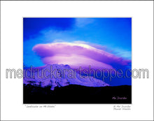Load image into Gallery viewer, 20&quot;x16&quot; Photography Matted Print《Mt.Shasta Lenticular Cloud》