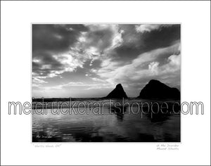 20"x16" Photography Matted Print《Heceta Head Beach,OR》