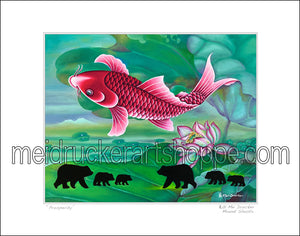 14"x11" Art Matted Print《Prosperity》