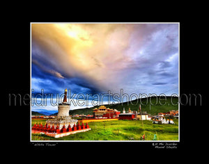 14"x11" Photography Matted Print《White Tower》
