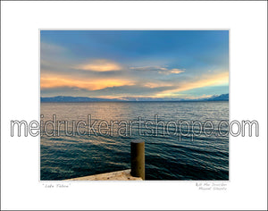 14"x11" Photography Matted Print《Lake Tahoe》