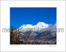 Load image into Gallery viewer, 14&quot;x11&quot; Photography Matted Print《Winter Mt.Shasta》