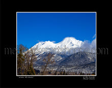 Load image into Gallery viewer, 14&quot;x11&quot; Photography Matted Print《Winter Mt.Shasta》