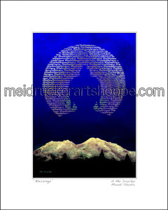 8"x10" Art Matted Print《Blessings》
