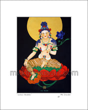 Load image into Gallery viewer, 8&quot;x10&quot; Art Matted Print《Lotus Buddha》