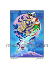 Load image into Gallery viewer, 8&quot;x10&quot; Art Matted Print《Moon Fairy》