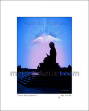 Load image into Gallery viewer, 8&quot;x10&quot; Art Matted Print《Peace and Happiness》
