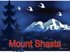 Art Tee Shirt《Fairyland Mt.Shasta》