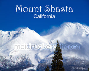 Art Tee Shirt《Mt.Shasta》