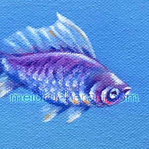 16.5"x11.69" Art Paper Print《Flying Fish》