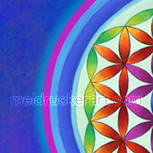 Load image into Gallery viewer, 5&quot;x7&quot; Art Paper Print《Flower of Life》