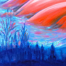 Load image into Gallery viewer, 7&quot;x5&quot; Art Print《Mt.Shasta Spaceship》