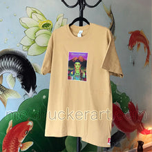 Load image into Gallery viewer, Art Tee Shirt《Mt.Shasta Sunset Buddha》