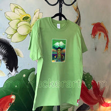 Load image into Gallery viewer, Art Tee Shirt《Mt.Shasta Light Shines Buddha》