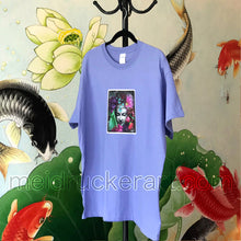 Load image into Gallery viewer, Art Tee Shirt《Flower and Buddha》