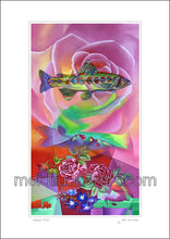 Load image into Gallery viewer, 11.69&quot;x16.5&quot; Art Paper Print《Happy Fish》